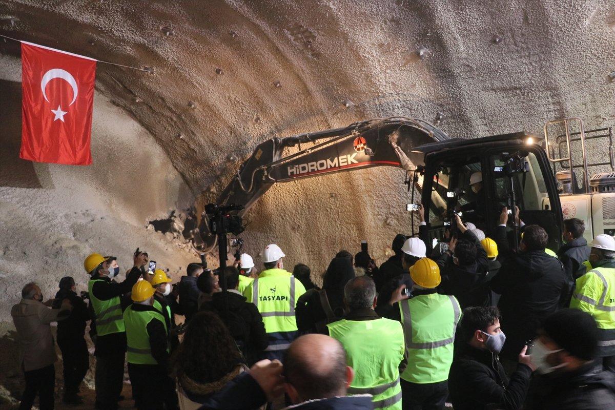 Karadeniz'i İç Anadolu'ya bağlayacak 'Kırkdilim Tüneli'nde ışık göründü