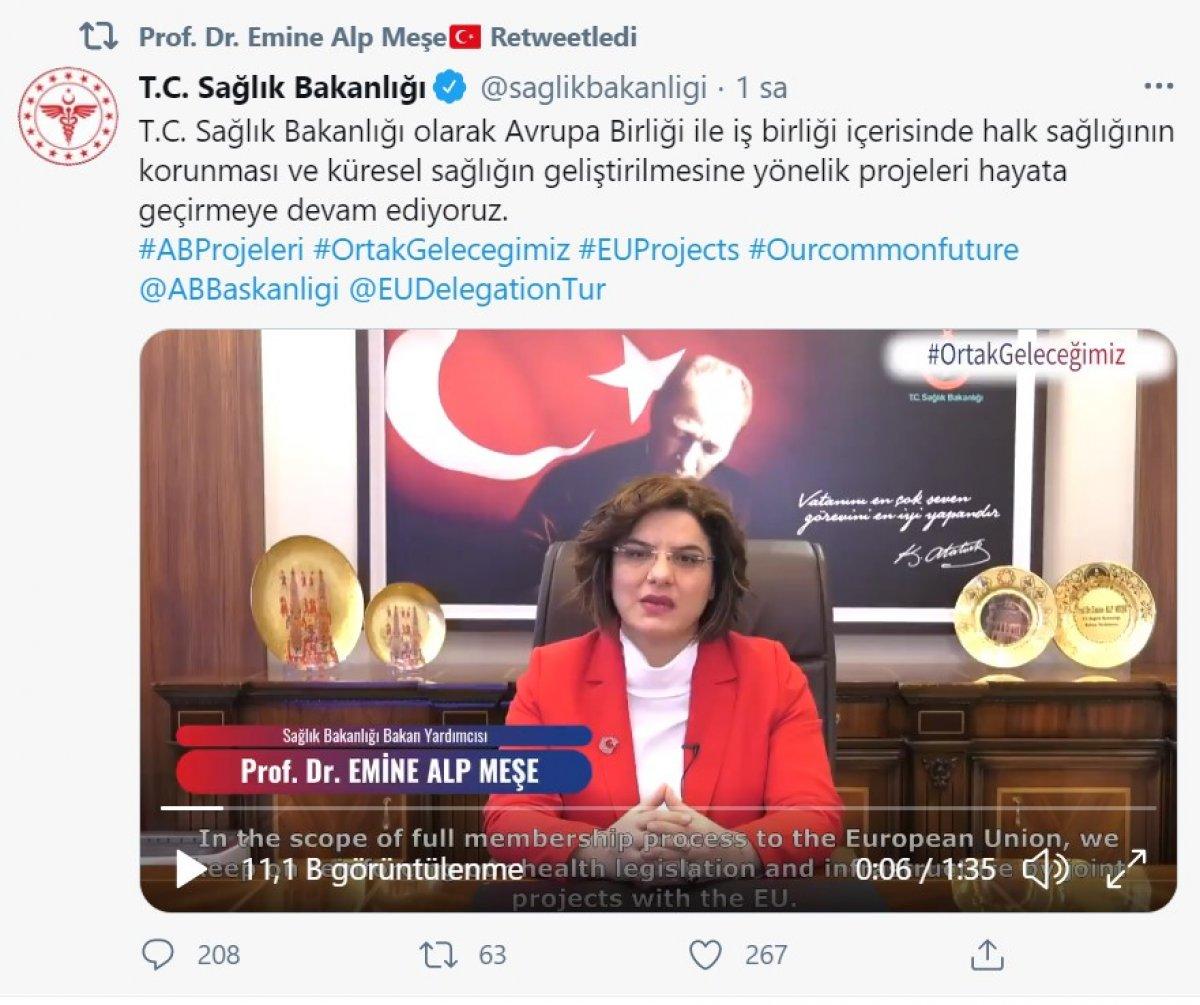 Sağlık Bakanlığı: AB ile halk sağlığının korunmasına yönelik iş birliği sürdürülüyor