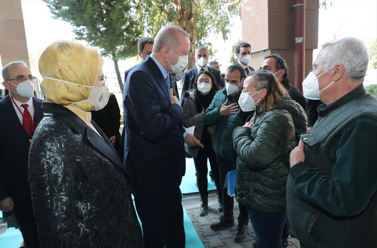 Cumhurbaşkanı Erdoğan'dan, Ayda bebeğe ziyaret