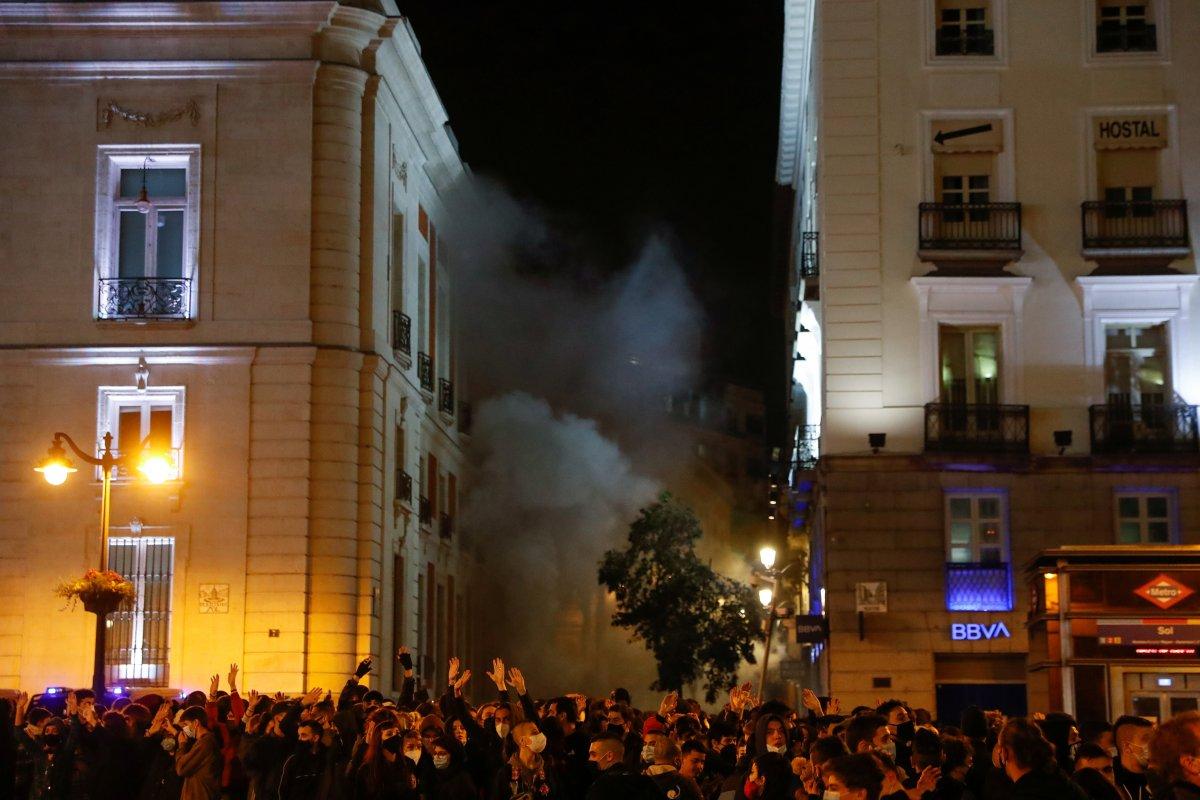 İspanya'da tutuklanan rapçi Hasel'e destek gösterileri devam ediyor