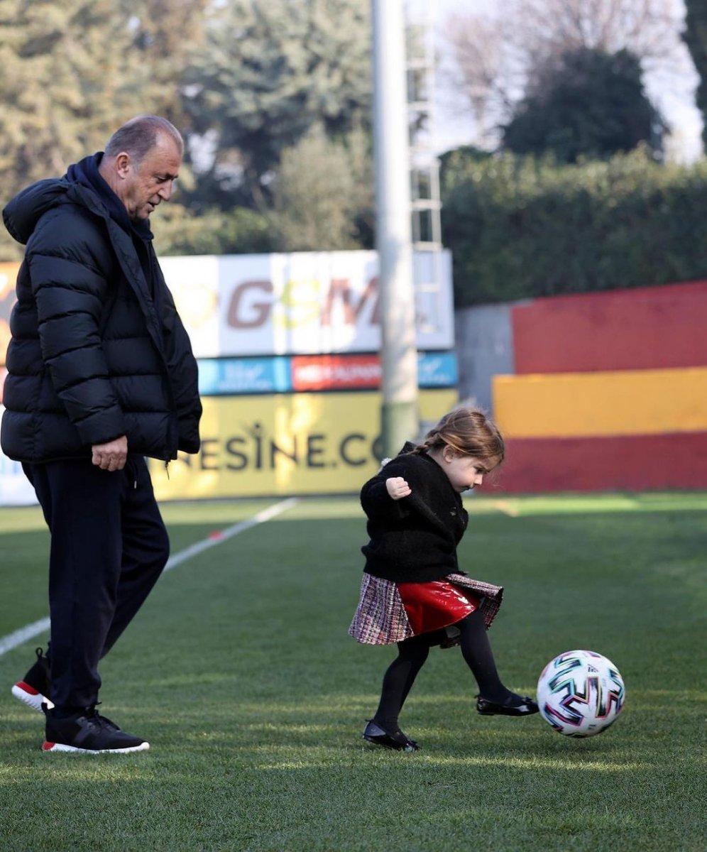 Fatih Terim'in torunları Florya'da
