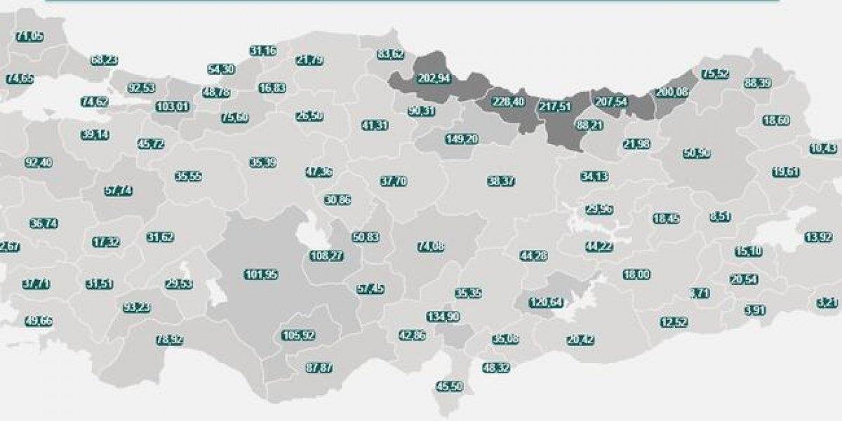 En çok vaka hangi illerde? 15-21 Şubat haftası illere göre vaka sayısı kaç oldu?