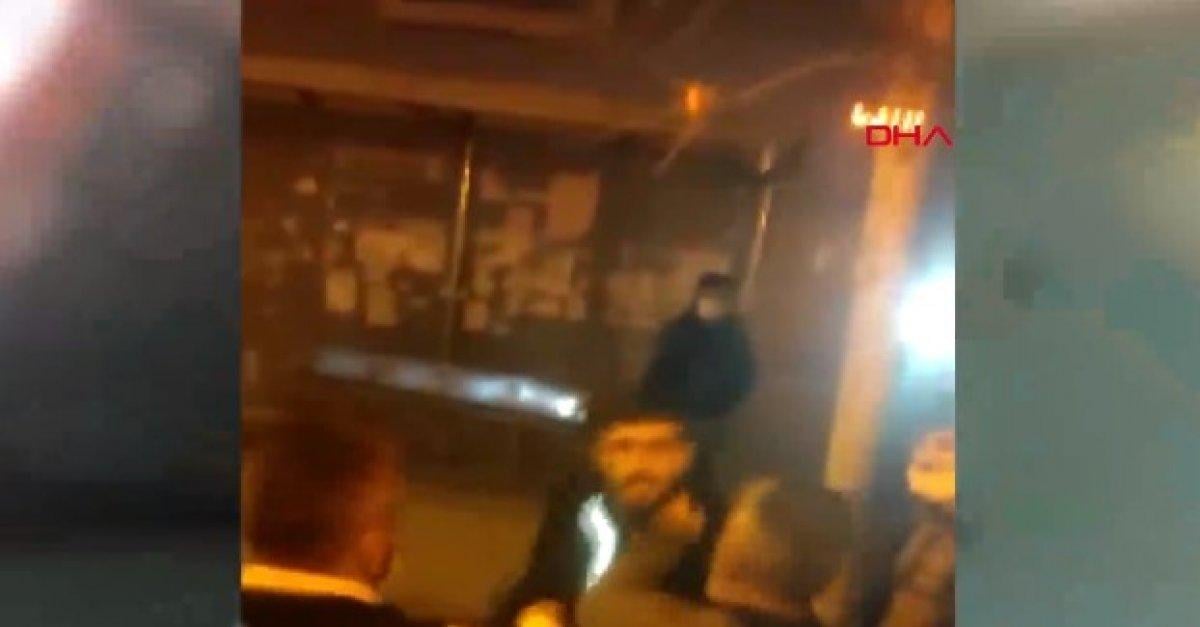 İstanbul'da İETT otobüsünün yolunu kesip saldırdılar