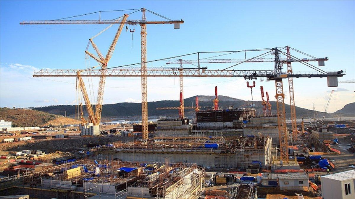 Akkuyu Nükleer Güç Santrali'nde 2021 sonu hedefi