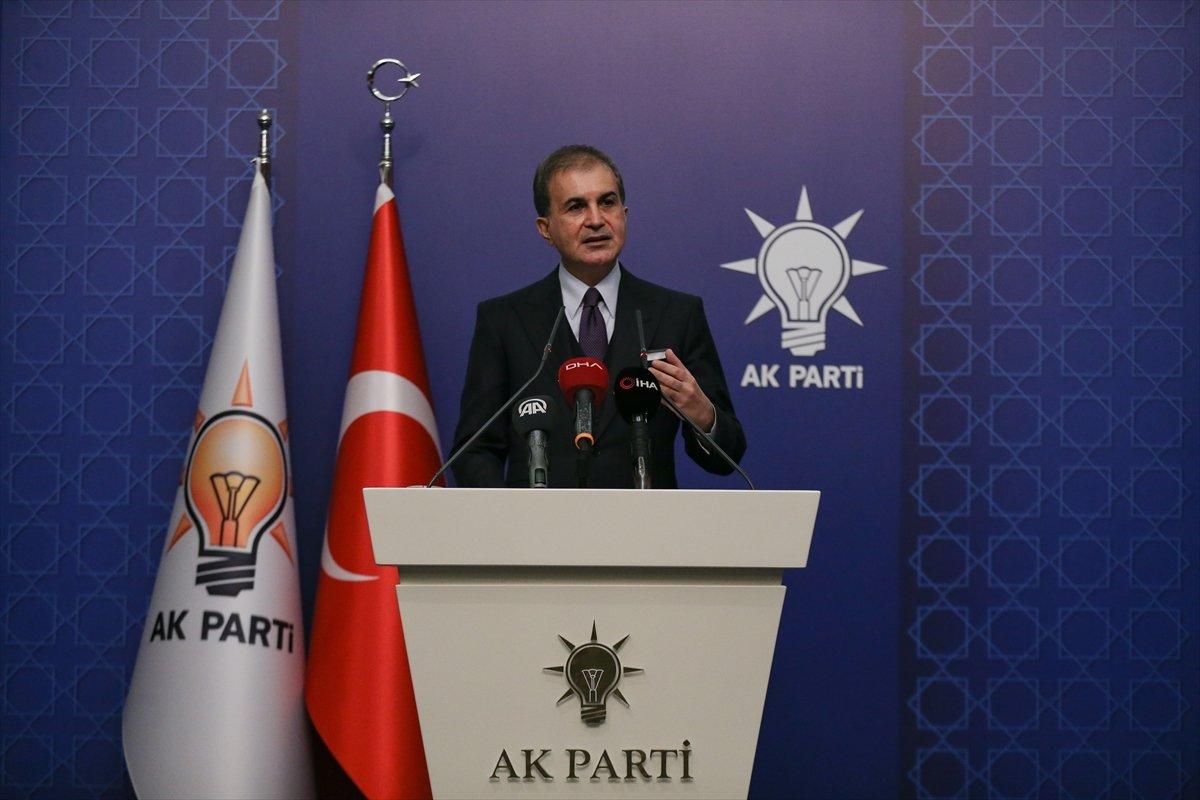 Ömer Çelik: Türkiye zulümden kaçan insanları misafir etti