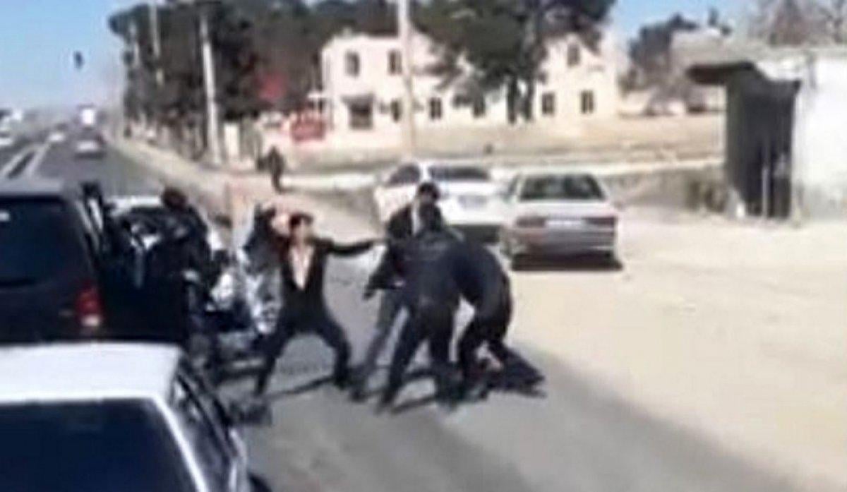 Şanlıurfa'da tekme tokat yol verme kavgası