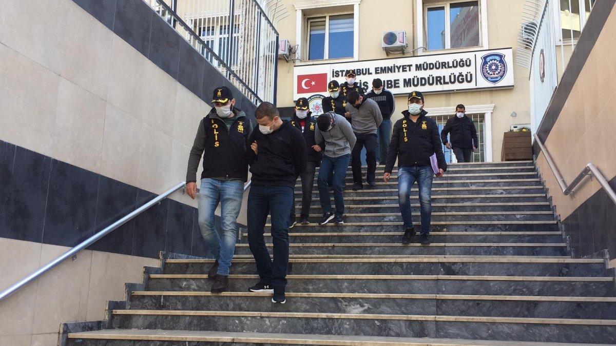 İstanbul'da 8 evden 1 milyonluk vurgun yapanlar yakalandı