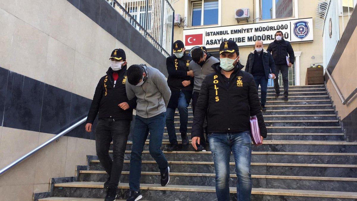 İstanbul'da 8 evden 1 milyonluk vurgun yapanlar yakalandı