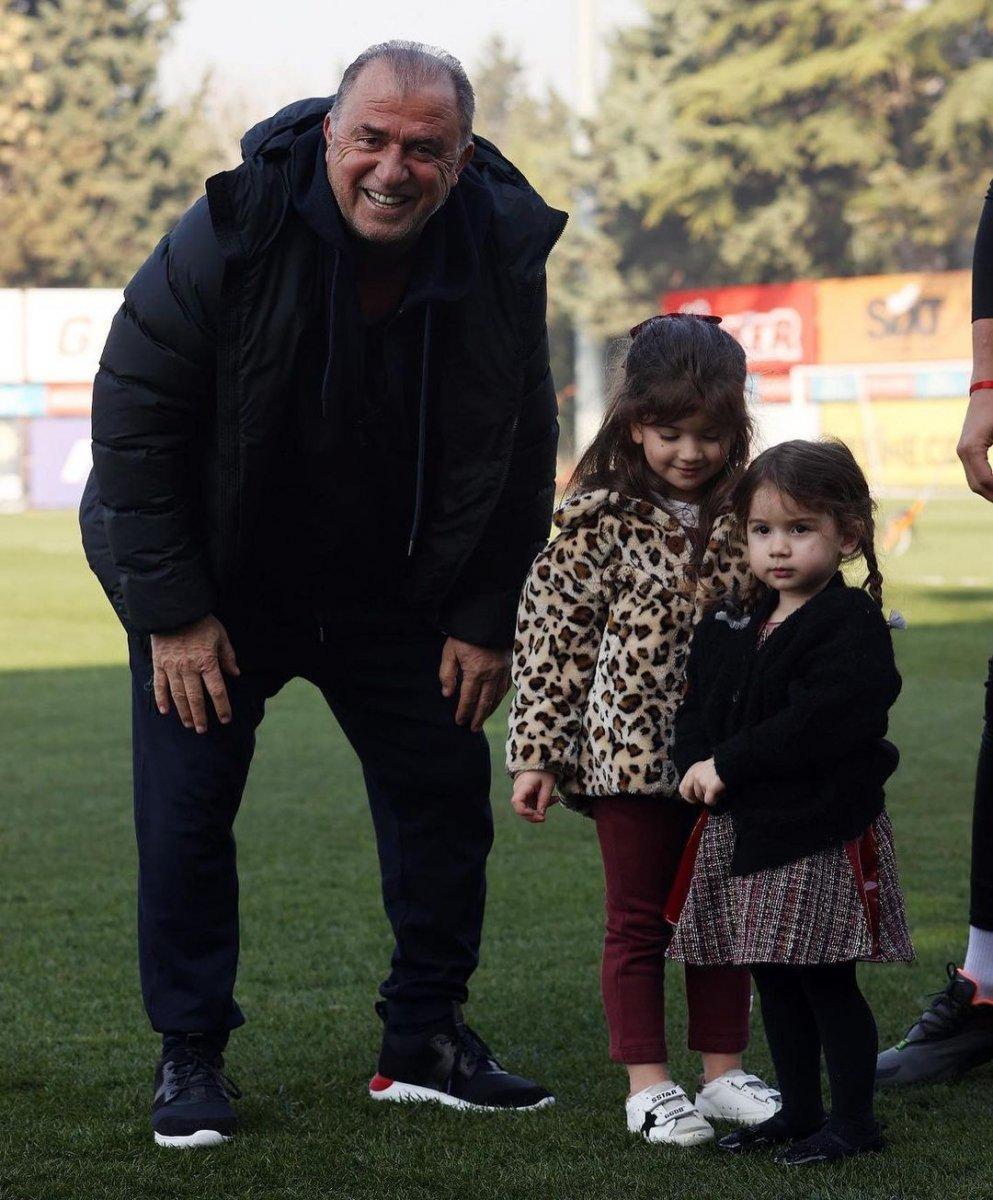 Fatih Terim'in torunları Florya'da