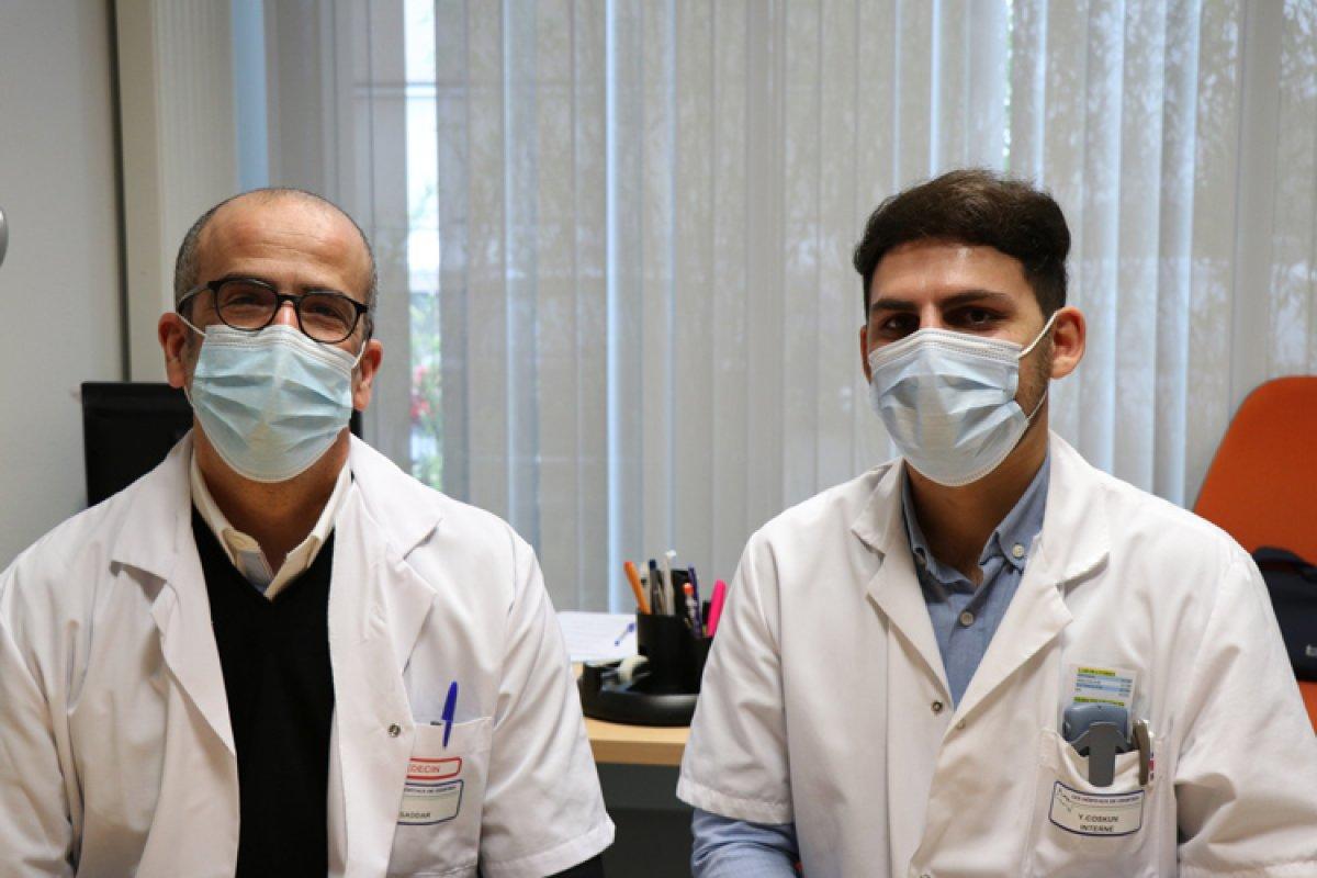 Fransa'da genç Türk doktor, babasının öldüğü hastanede hayat kurtarıyor