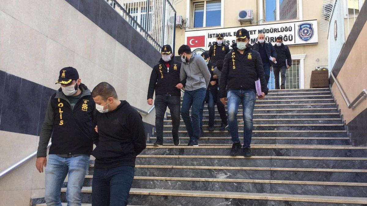 İstanbul'da 8 evden 1 milyonluk vurgun yapanlar yakalandı