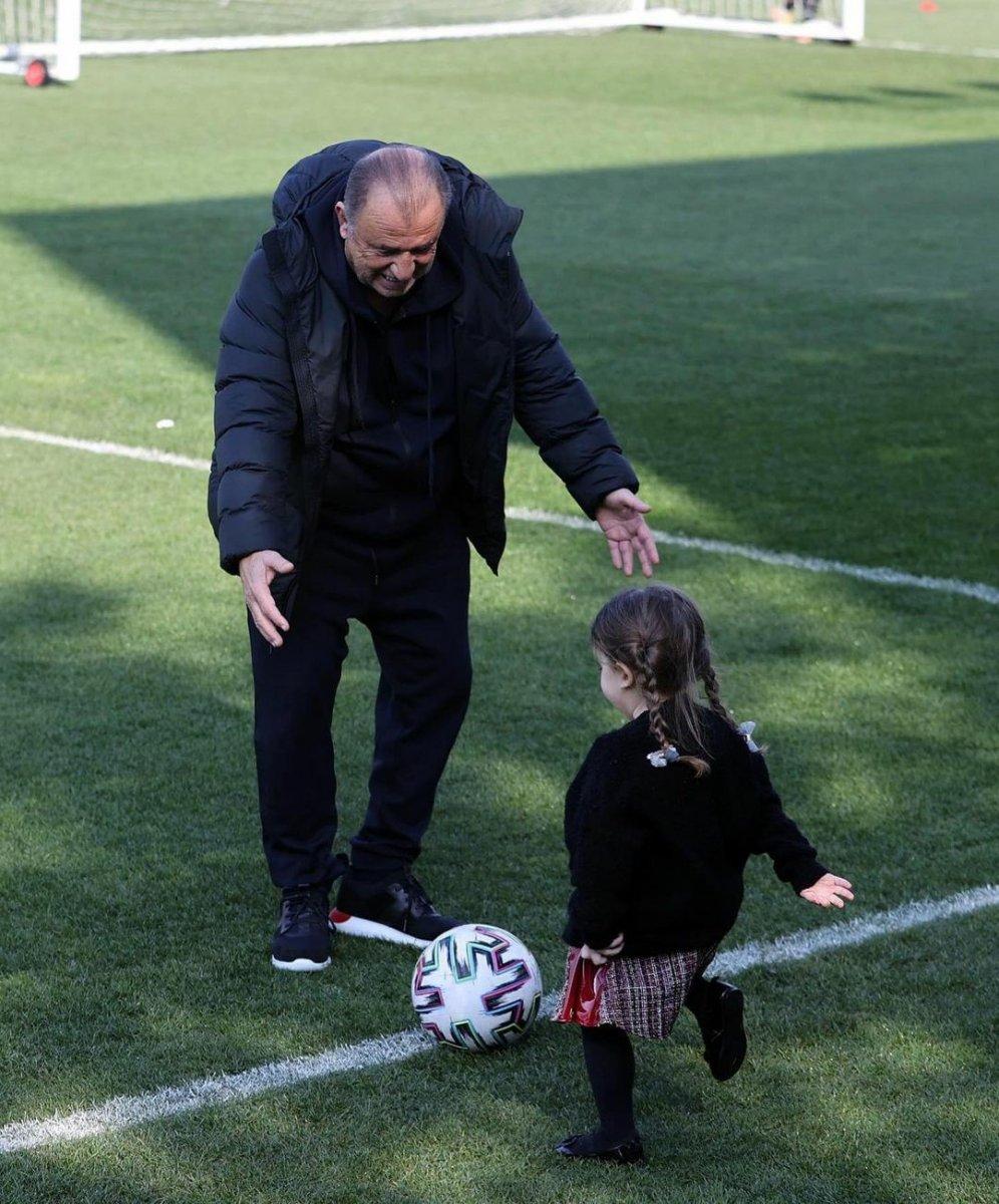 Fatih Terim'in torunları Florya'da