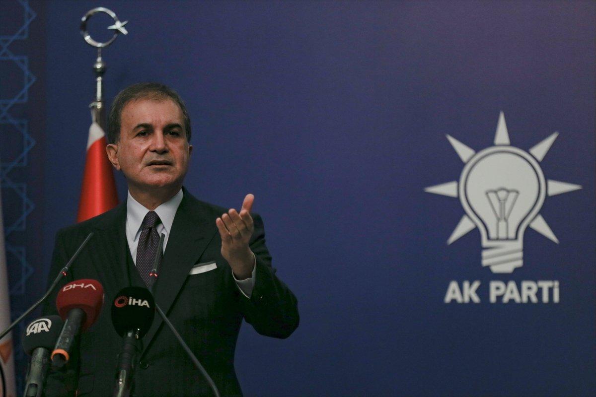 Ömer Çelik: Türkiye zulümden kaçan insanları misafir etti