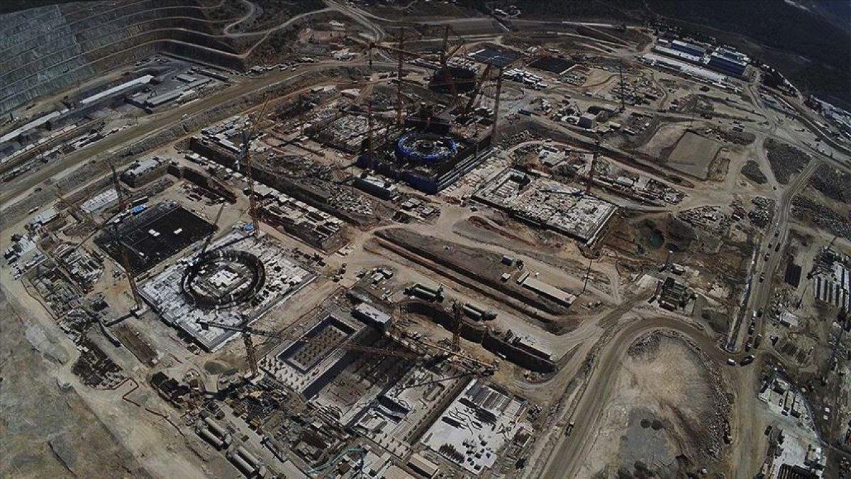 Akkuyu Nükleer Güç Santrali'nde 2021 sonu hedefi