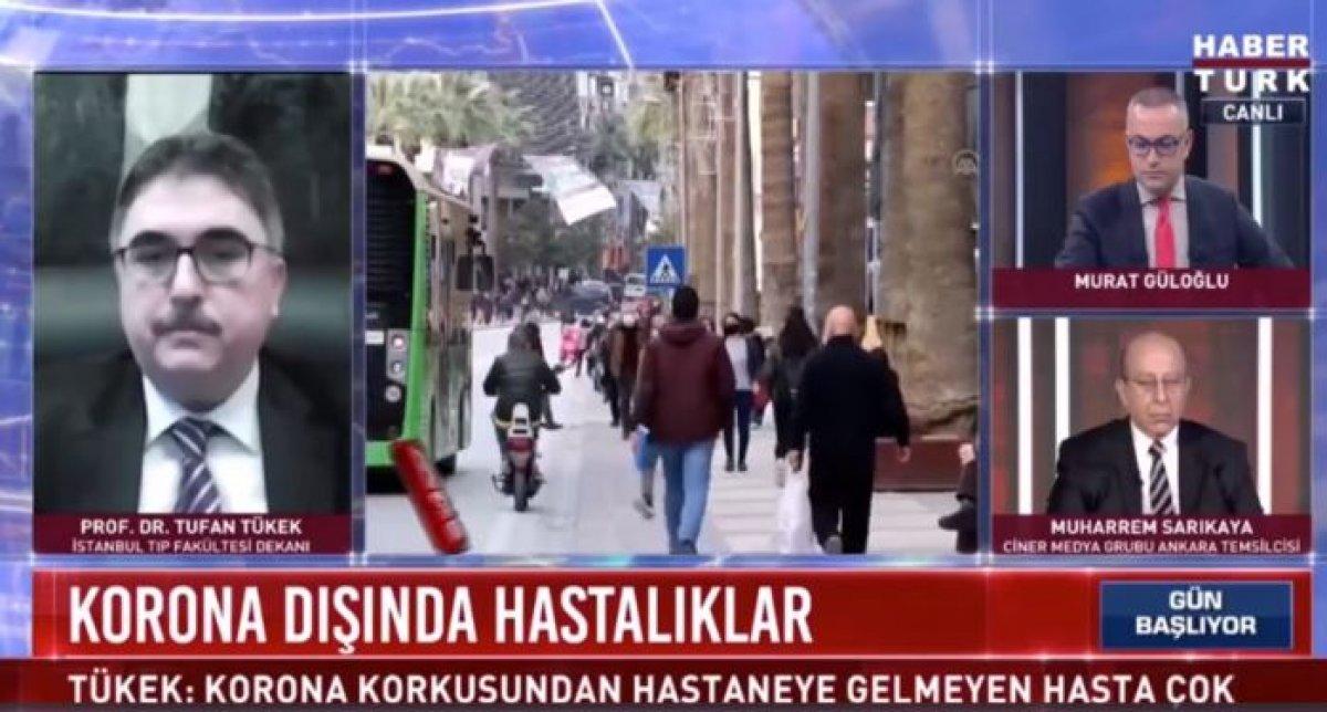 İstanbul Tıp Fakültesi Dekanı Tufan Tükek: İlerlemiş kanser vakaları artacak