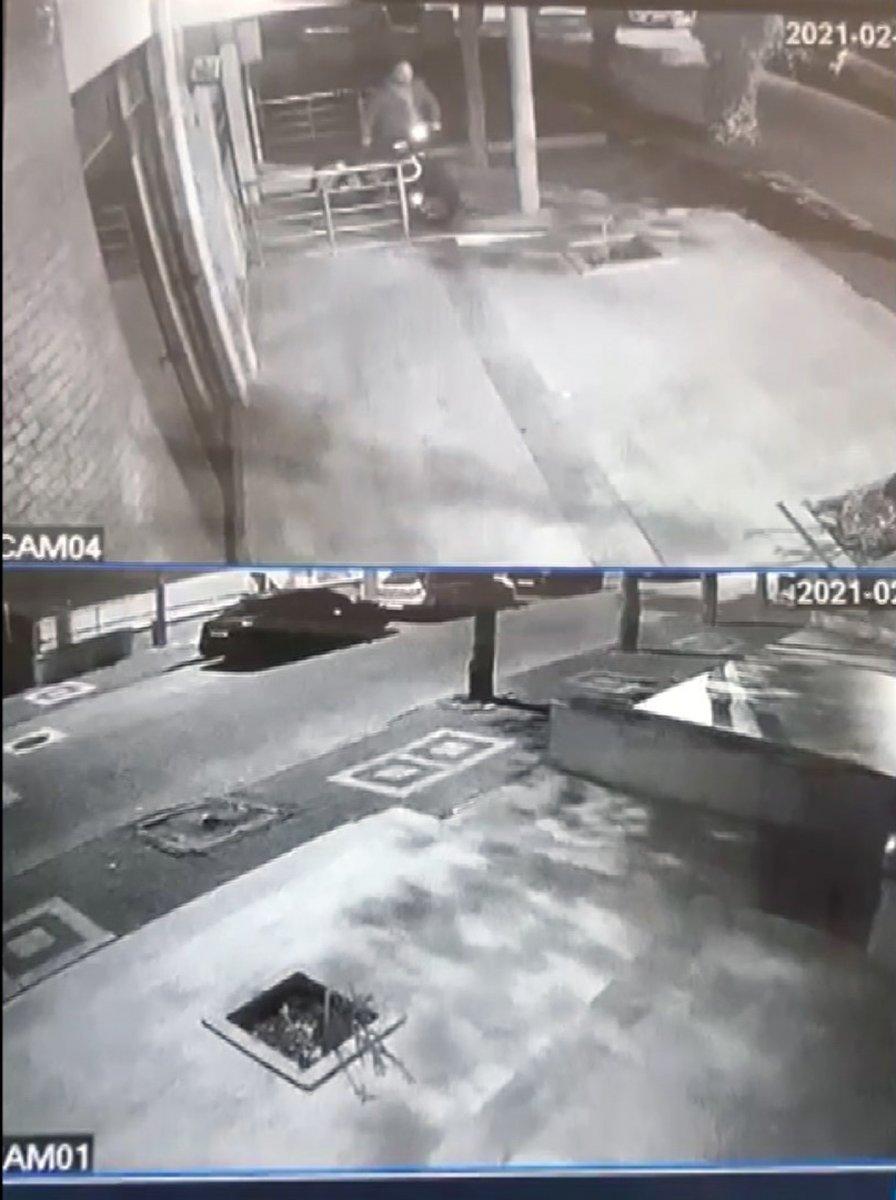 Muğla'daki bisiklet hırsızlığı kamerada