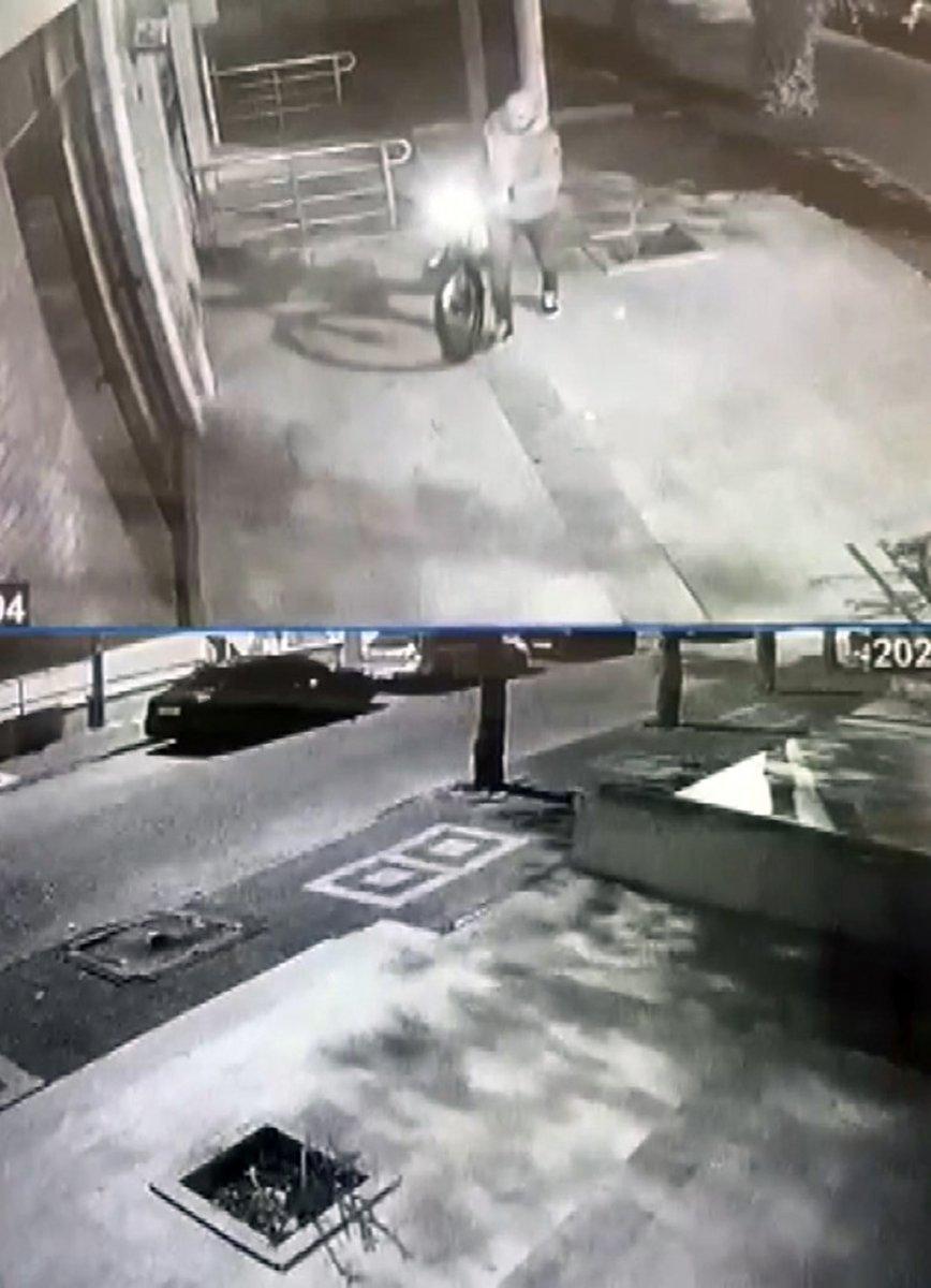 Muğla'daki bisiklet hırsızlığı kamerada