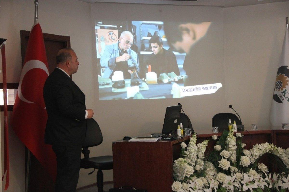 Mesleki eğitim projeleri yürütülüyor