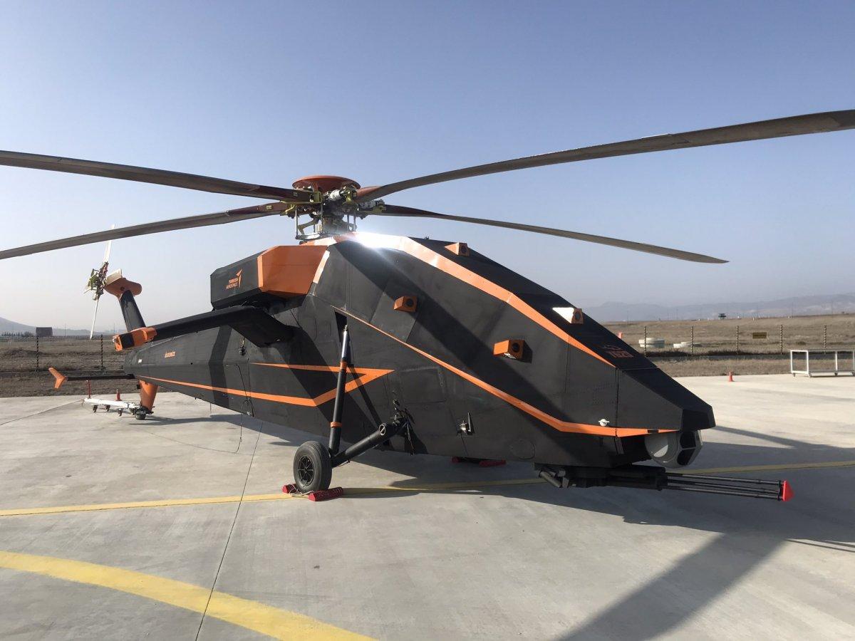 İnsansız helikopterimiz T629 ilk kez görücüye çıktı