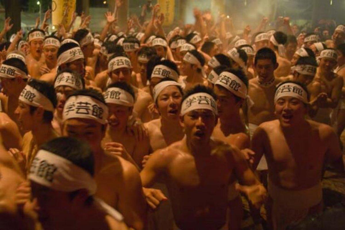 Japonya'da pandemiye rağmen Hadaka Matsuri festivali yapıldı