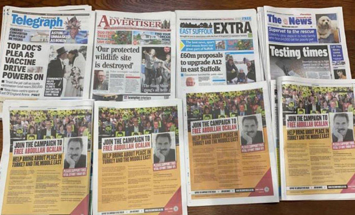 İngiliz basınından terör örgütü PKK propagandası