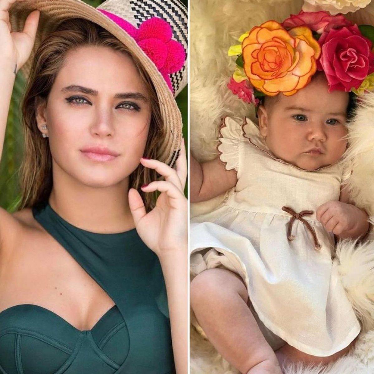 Ceyda Ateş kızını gösterdi