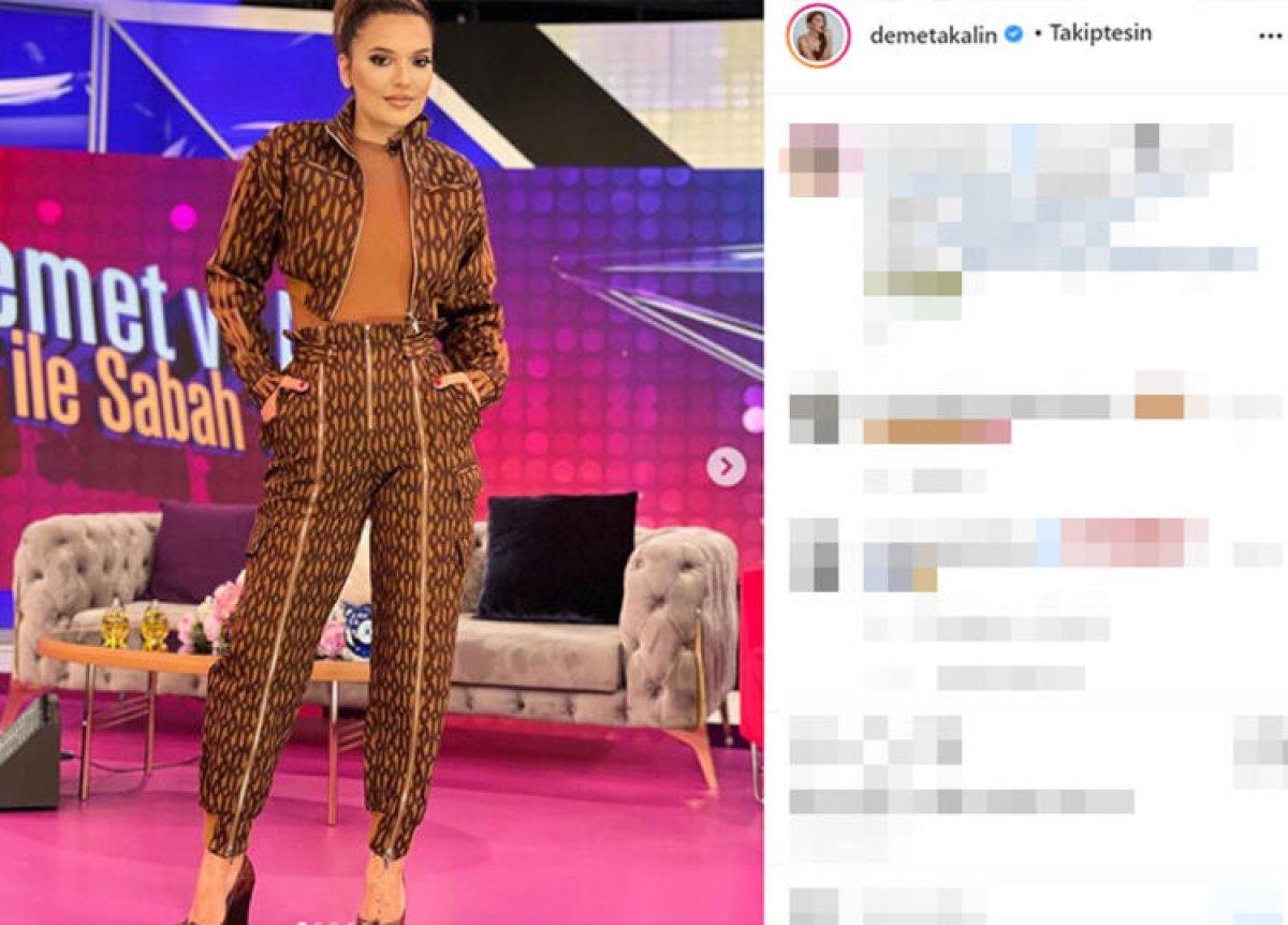 Demet Akalın'ın Beyonce kombini beğenilmedi