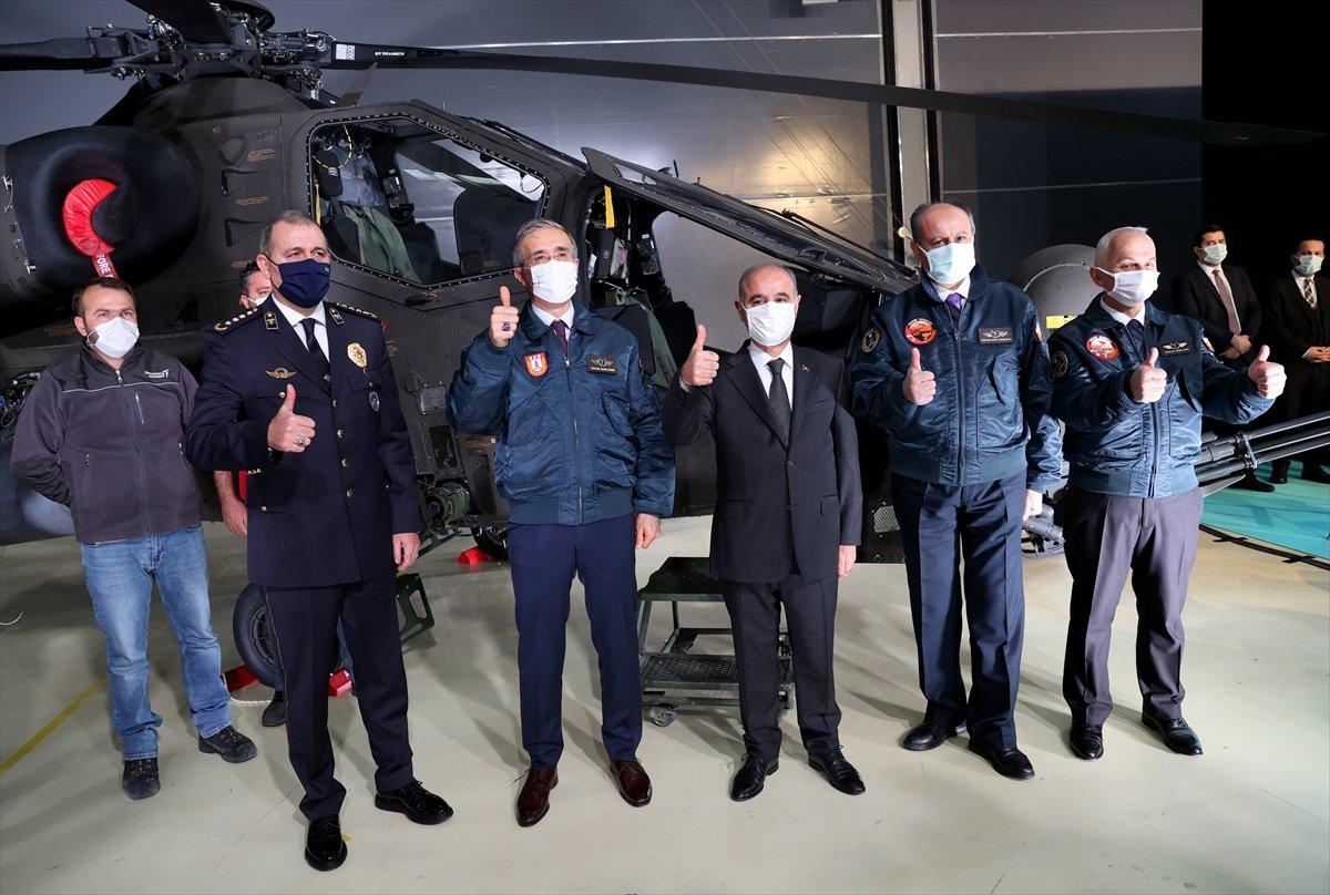 T129 Atak helikopteri, Emniyet Genel Müdürlüğü'ne teslim edildi