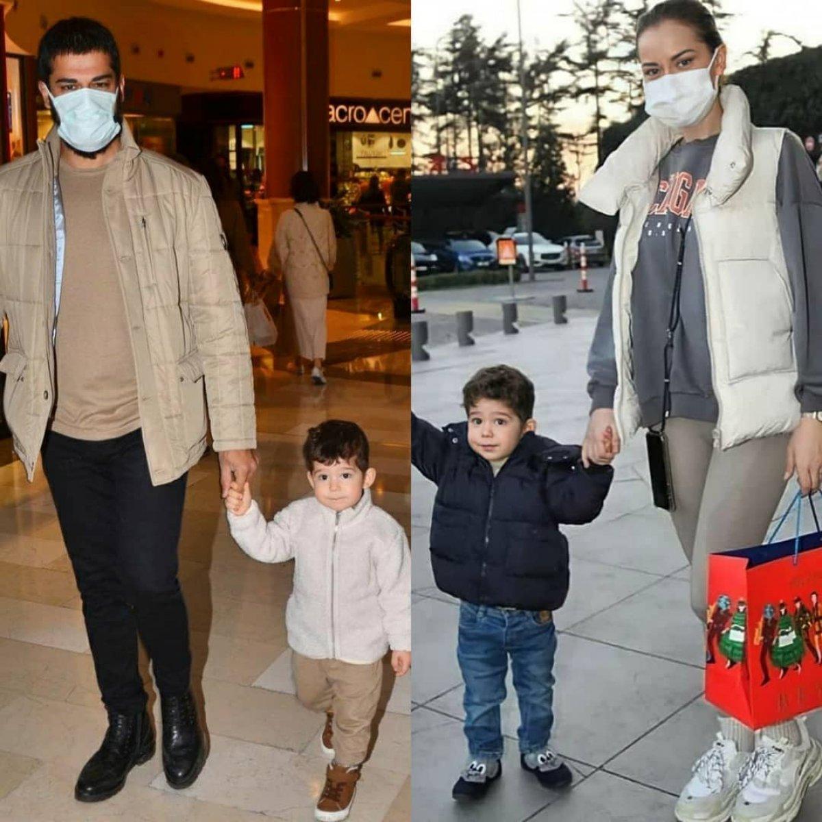 Burak Özçivit-Fahriye Evcen çifti alışverişte