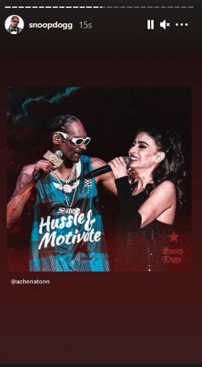 Snoop Dogg'dan Yıldız Tilbe'li paylaşım
