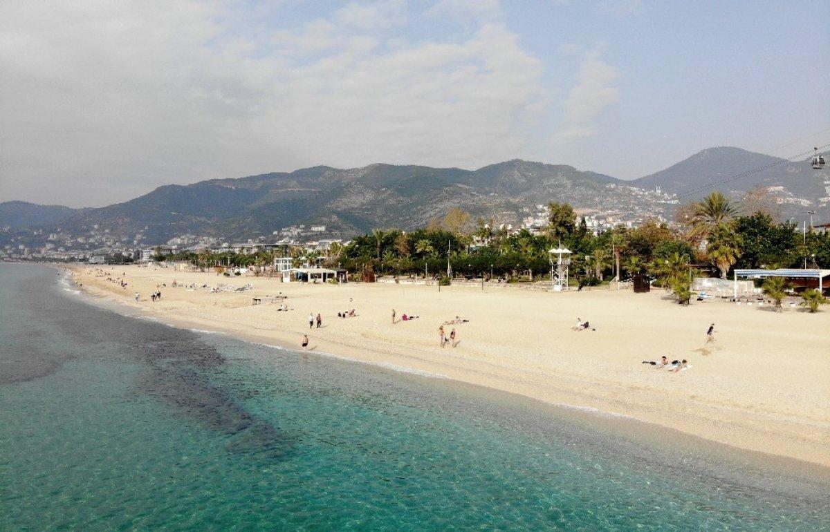 Alanya’daki Kleopatra Plajı, Avrupa’nın en iyi plajları listesine girdi