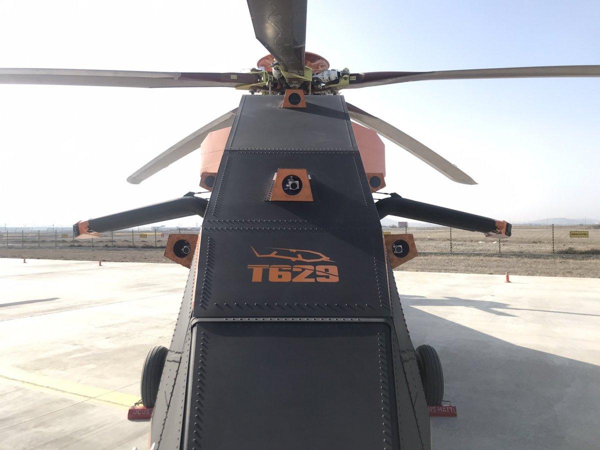 İnsansız helikopterimiz T629 ilk kez görücüye çıktı