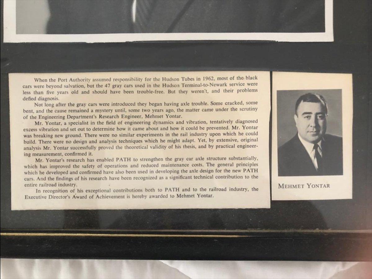 ABD'de ödüllü Türk mühendis Mehmet Yontar, 97 yaşında vefat etti