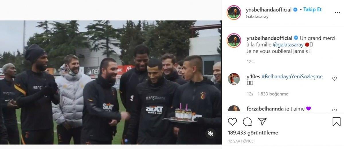 Younes Belhanda: Sizi asla unutmayacağım