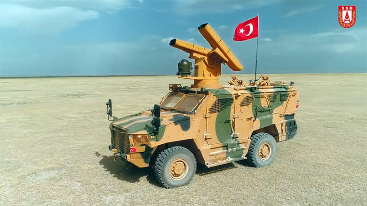 Yerli hava savunma sistemi SUNGUR'dan müjde