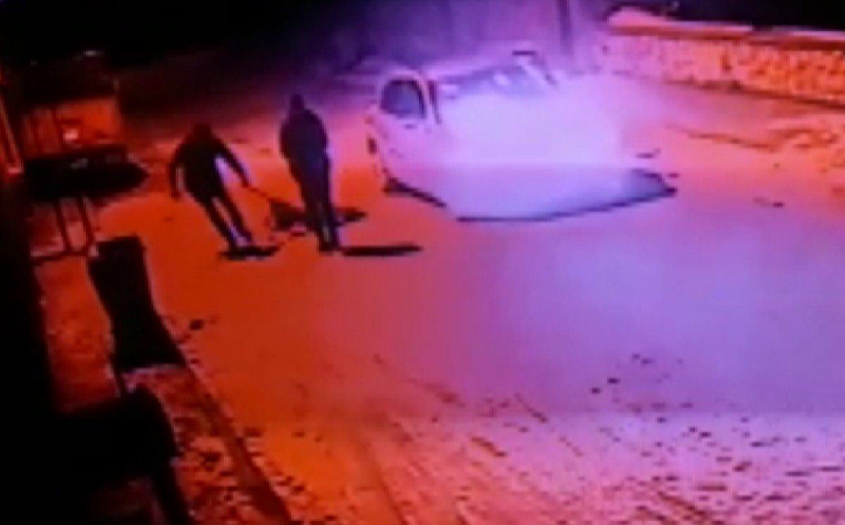 Konya'da 2 kişi sokak köpeğini vurup çöpe attı