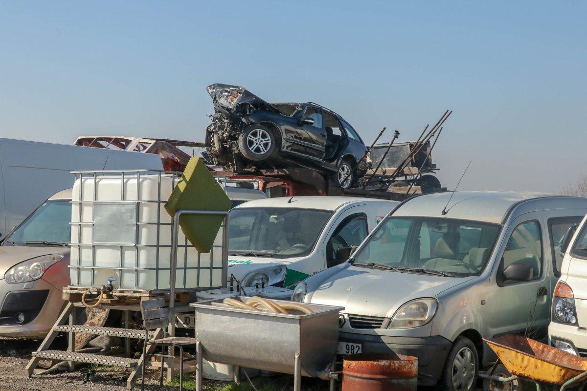Keşan’daki yediemin parkında yer kalmadı