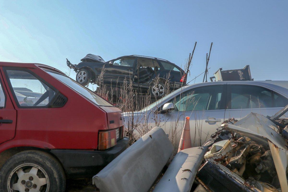 Keşan’daki yediemin parkında yer kalmadı