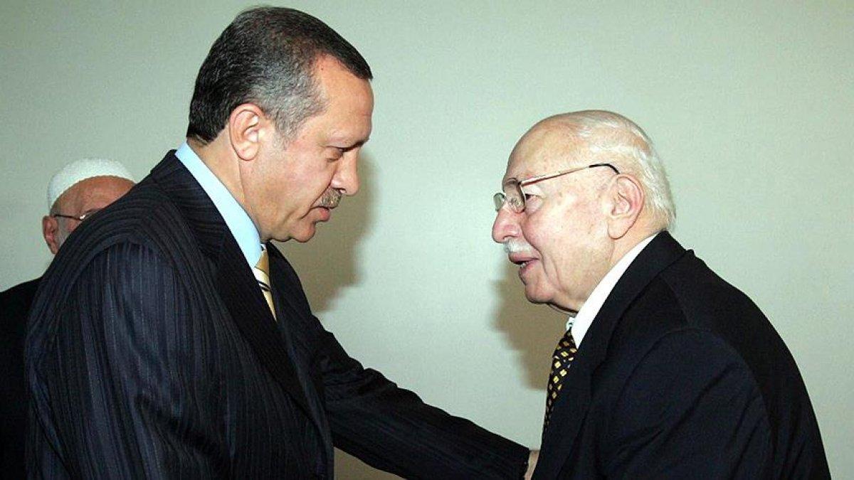 Cumhurbaşkanı Erdoğan'dan, Erbakan'ın vefatına ilişkin mesaj