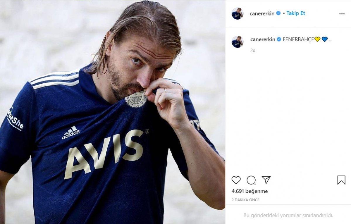 Trabzonspor maçı kadrosuna alınmayan Caner Erkin'den ilk tepki