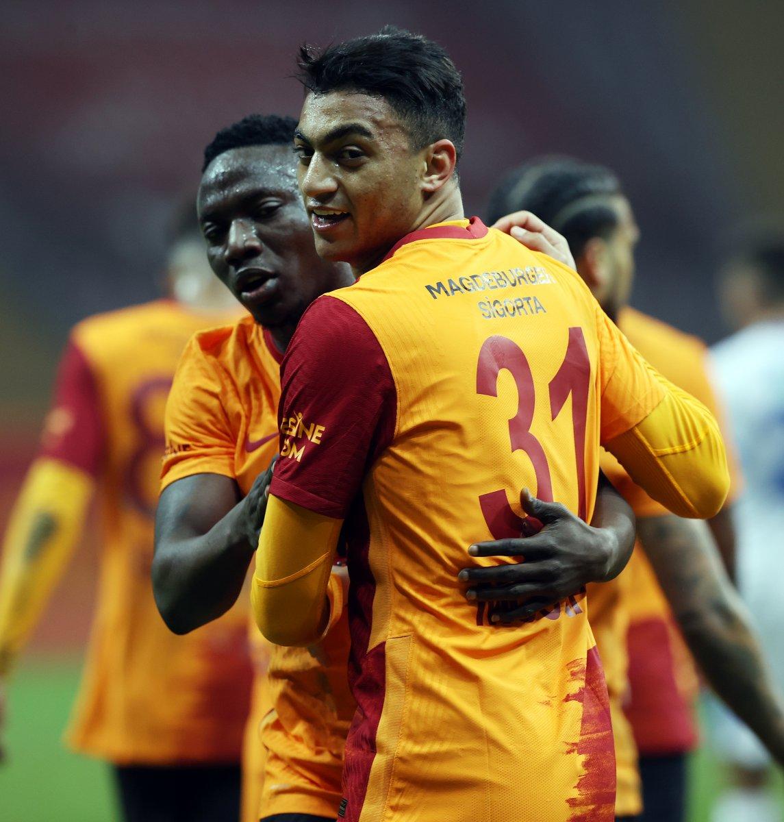 Erzurum'u yenen Galatasaray 8'de 8 yaptı