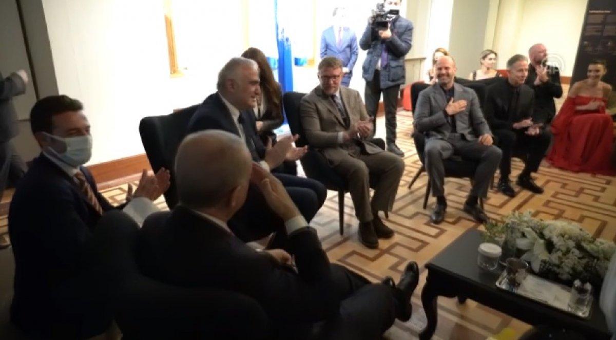 Jason Statham, Cumhurbaşkanı Erdoğan'ın doğum gününü kutladı