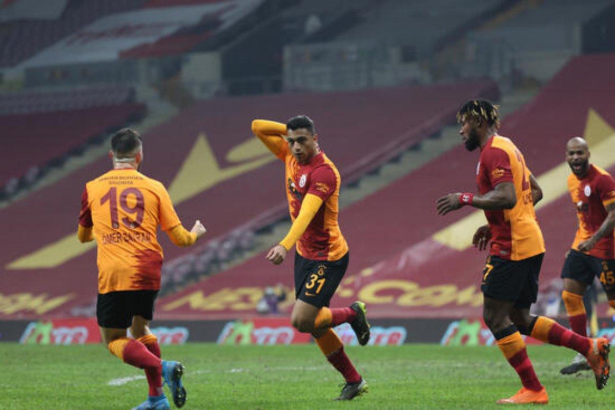 Erzurum'u yenen Galatasaray 8'de 8 yaptı
