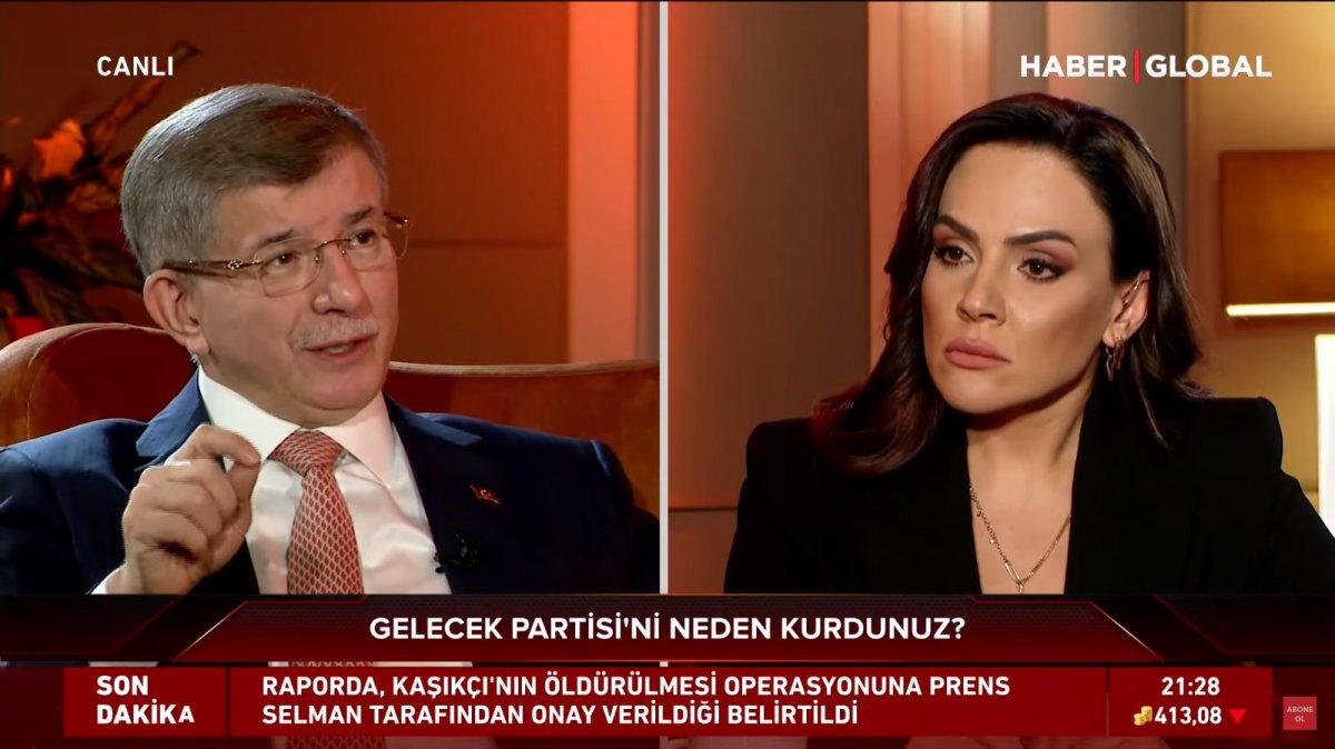 Ahmet Davutoğlu: Partilerin kapatılmasına karşıyım