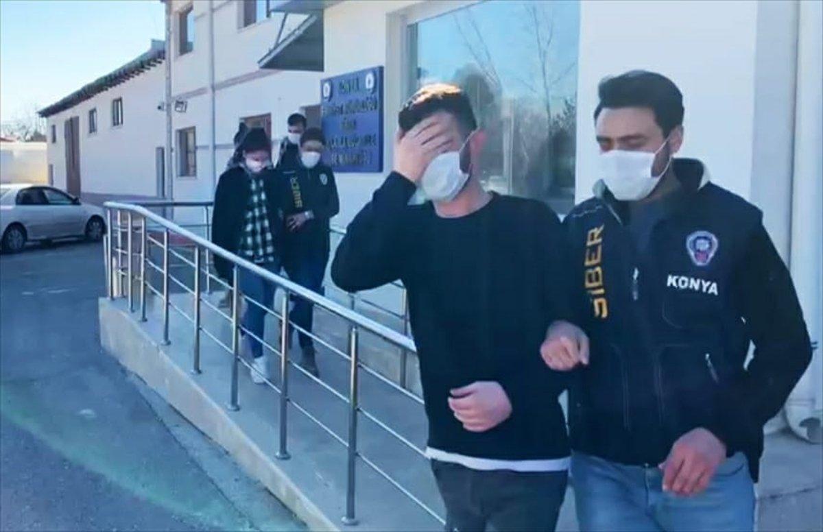 Konya'da 'Beni alamazlar' diyen yasa dışı bahis şüphelisi tutuklandı