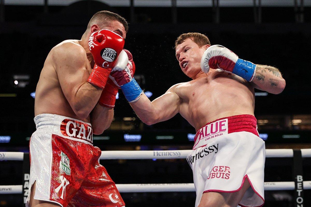 Avni Yıldırım Canelo Alvarez karşısında 3. raundda mağlup oldu