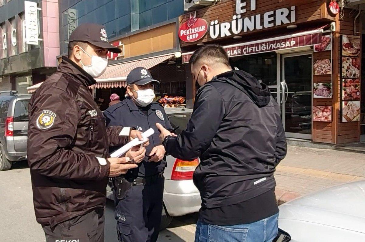 Sakarya’da kasaba giden sürücü, cezadan kurtulamadı