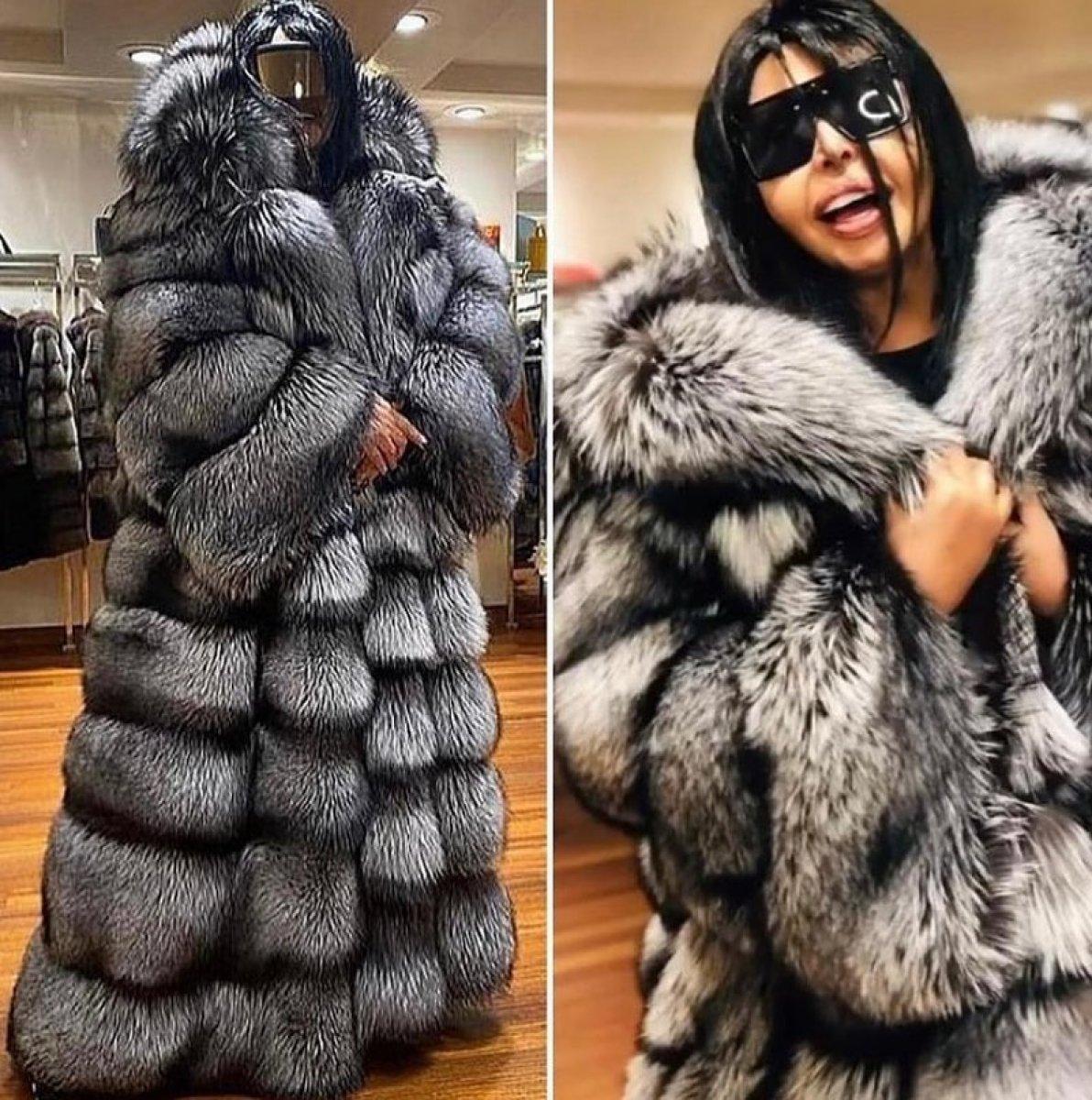 Bülent Ersoy'un kürkü Leman Sam'ı çılgına çevirdi