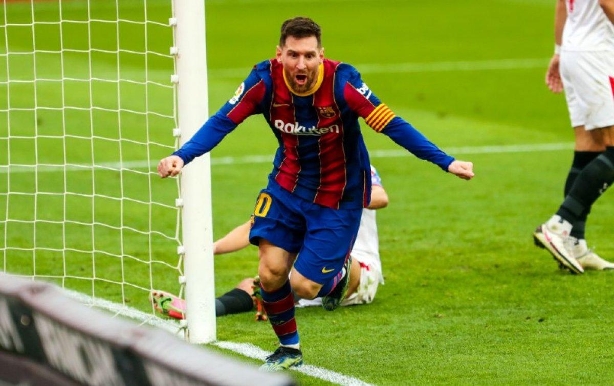 Messi'den 1 gol 1 asist