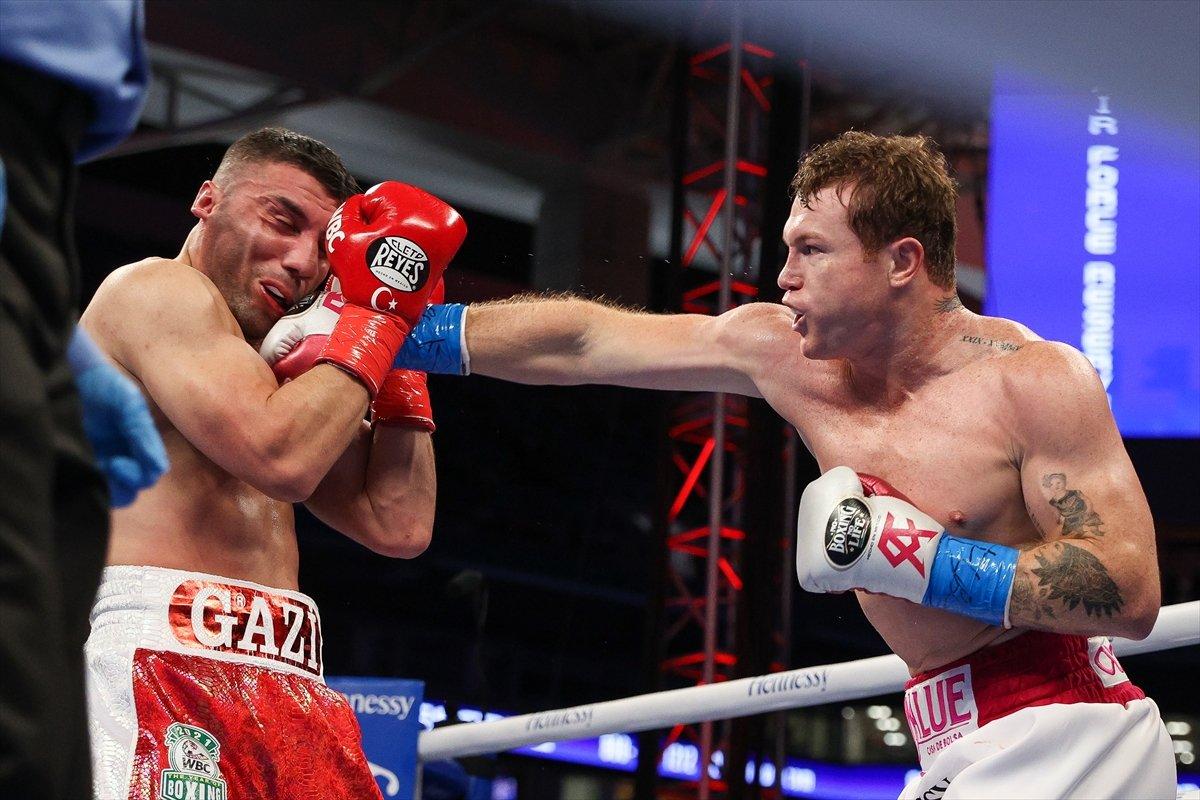 Avni Yıldırım Canelo Alvarez karşısında 3. raundda mağlup oldu
